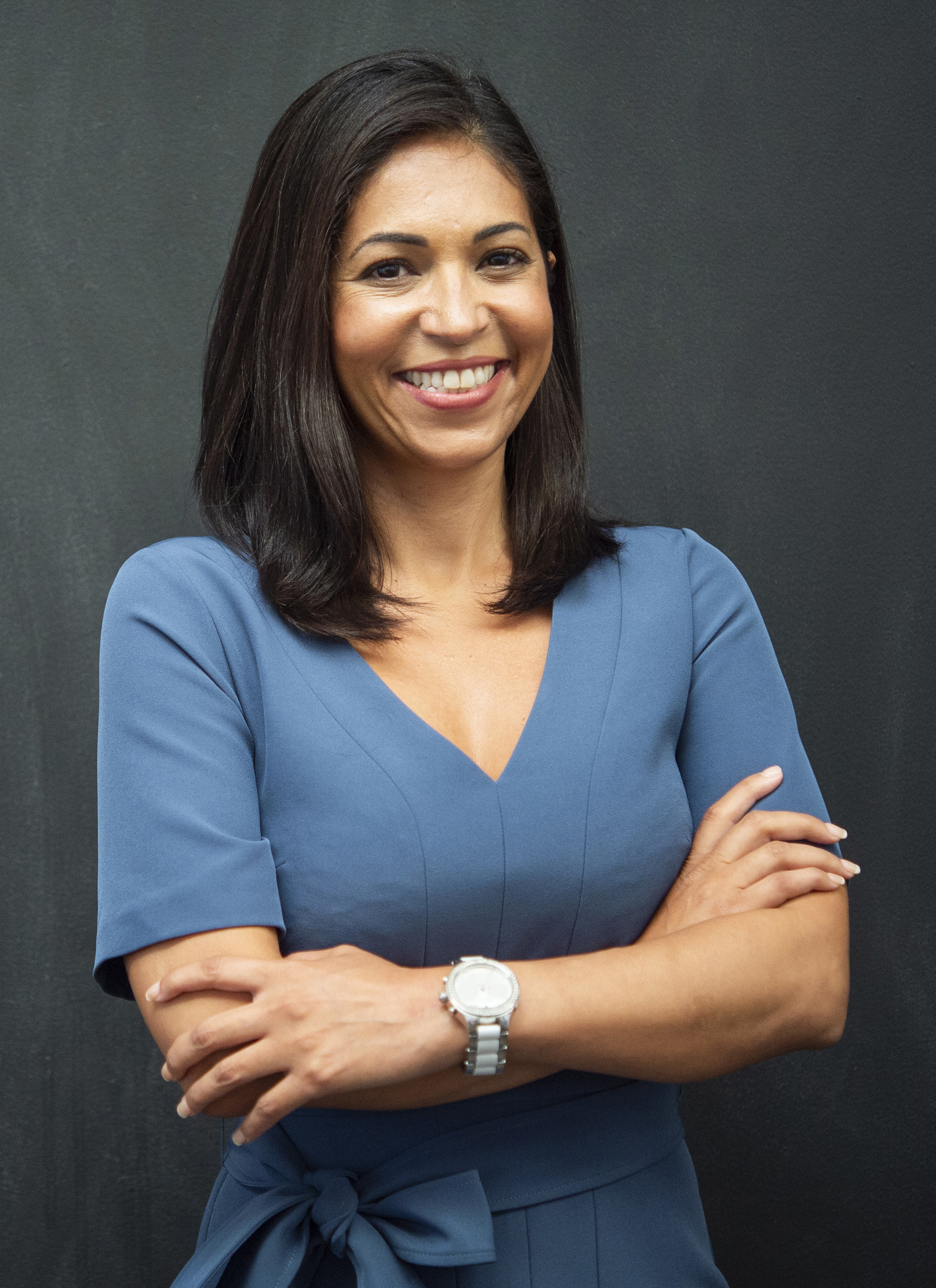 Strong Hispanic Woman Teacher